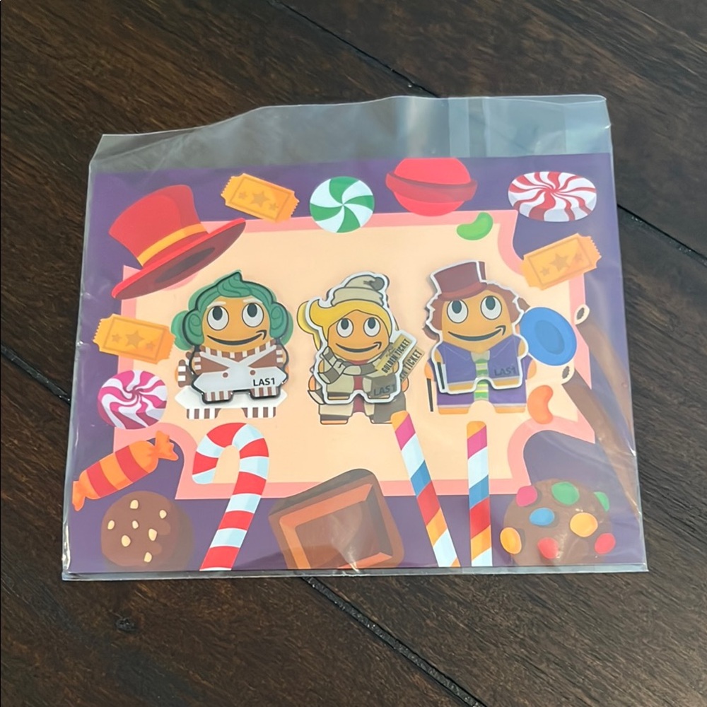 Amazon Pins Charlie and the Chocolate Factory Lot New and Sealed